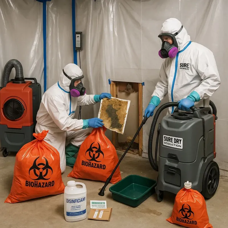 Contaminated Water Handling Protocols process in Sunnyside, WA